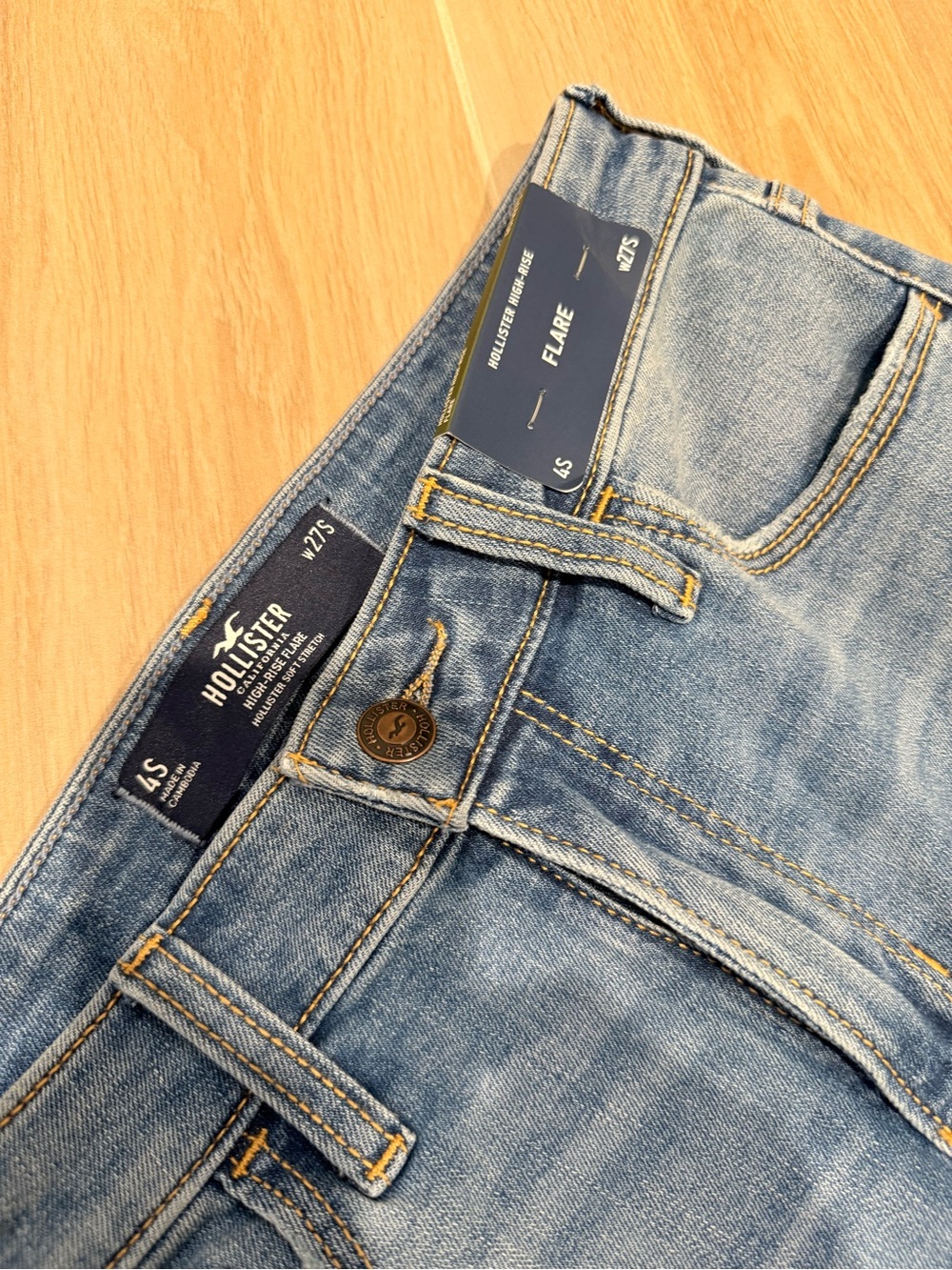 Hollister Woman’s Bellbottom Flare Jeans